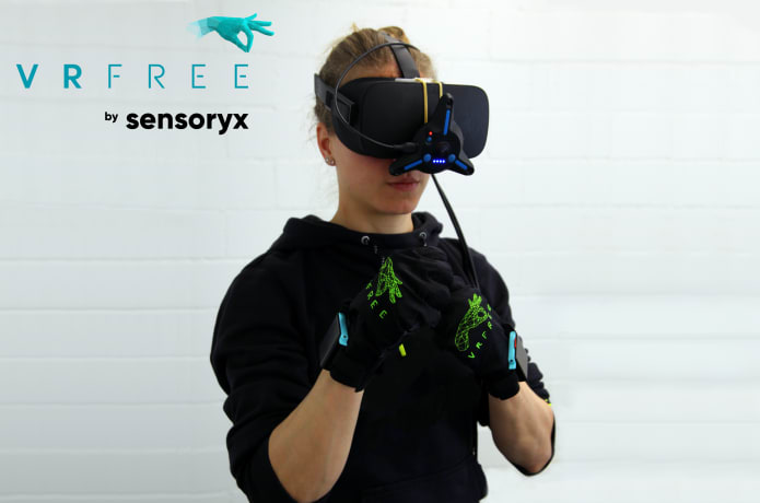 VRfree glove system（VRフリー） sensoryx ジャンク