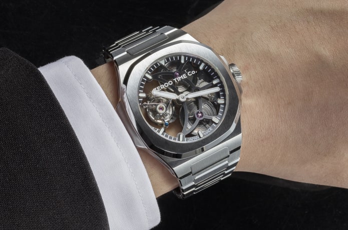 ZEROO T7 SKELETON TOURBILLON - RIGID & ELEGANT | Indiegogo