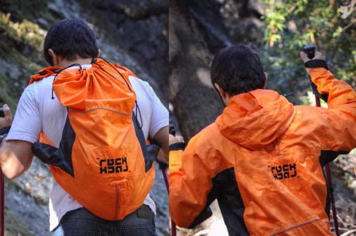 Convertible Jacket Backpack Patented Indiegogo