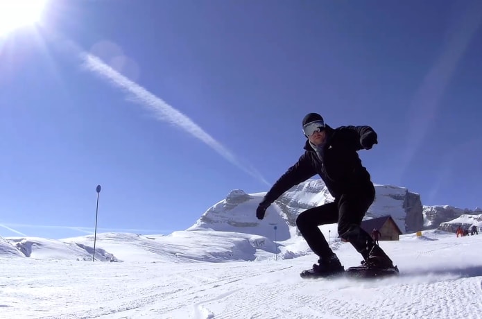 スノーボード snowfeet NEW BOOMING WINTER SPORT Snowfeet* New Booming Winter Sport - Imagination is your