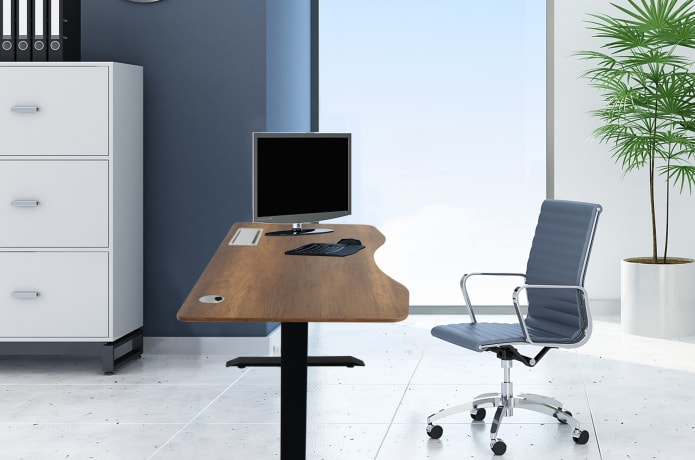 Azure Sky Electric Standing Desk | Indiegogo