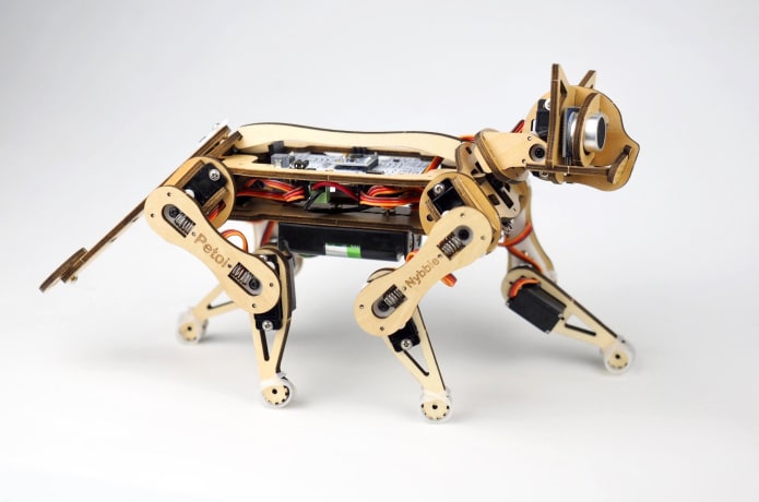 Nybble World s Cutest Open Source Robotic Cat Indiegogo