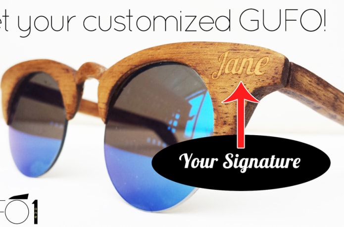 GUFO eco friendly Sunglasses High quality handmade in Italy with WARRANTY Indiegogo