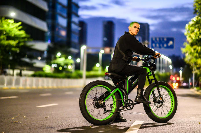 Kakuka Rampage: The Cyberpunk Fat Tire E-bike | Indiegogo