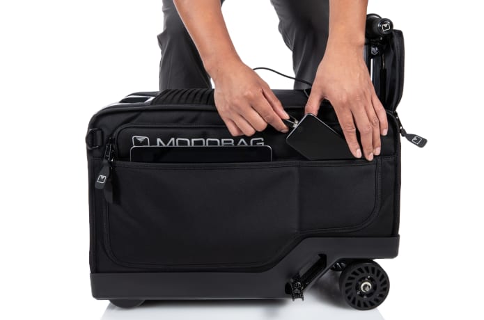 Modobag removable battery store