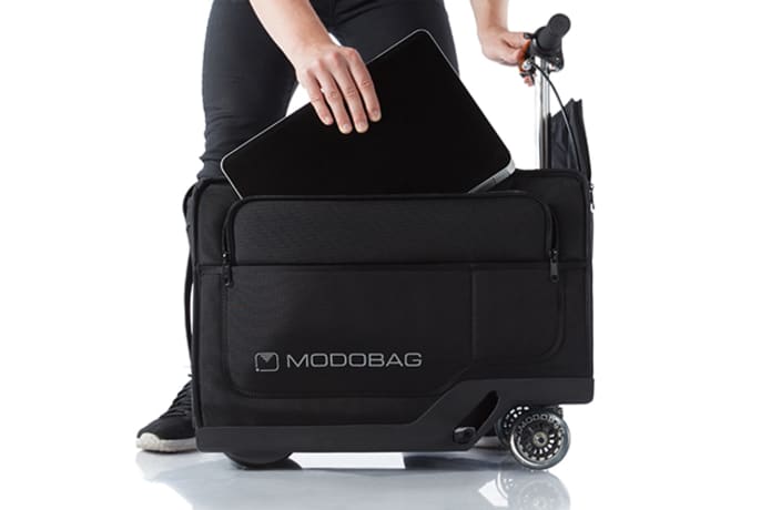 Modobag World s First Motorized Rideable Luggage Indiegogo