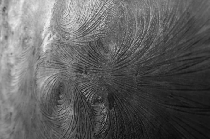 C-type 'Ice' prints, printed on Kodak metallic photographic paper.