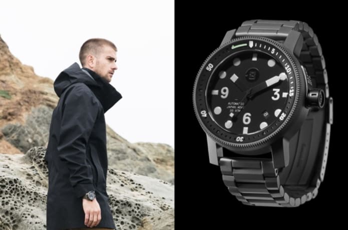 MINUS 8 DIVER An Automatic Titanium Dive Watch Indiegogo