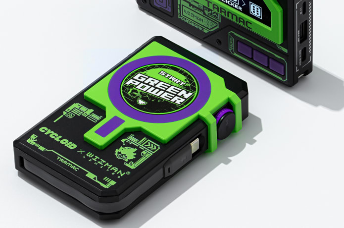Wizman Green Powerbank: Retro Display&Fun Features | Indiegogo