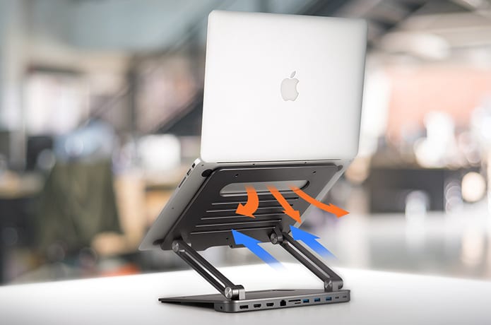 13-in-1 USB-C Hub with Ergonomic Laptop Stand | Indiegogo