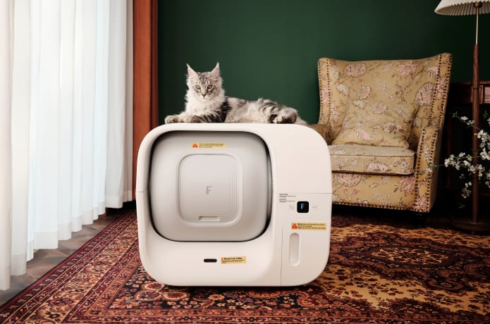 Footloose automatic litter box best sale