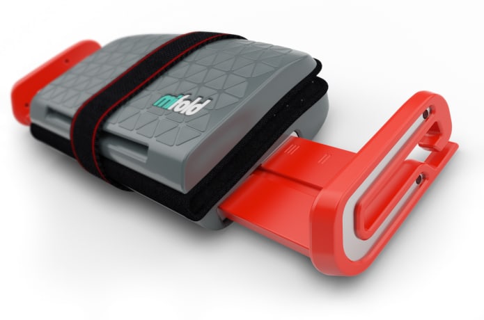 mifold the Grab and Go Booster seat Indiegogo