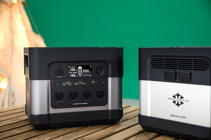 人気絶頂 Universal & Portable ElecHive Super Indiegogo | Station Power 発電機・ポータブル電源