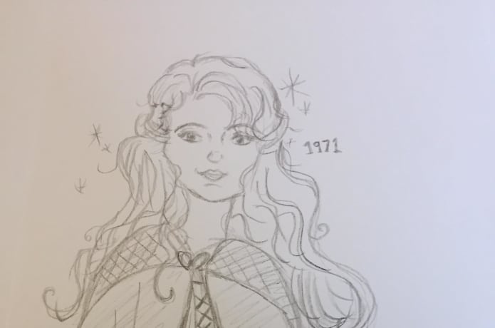 Andromeda rough costume/character concept