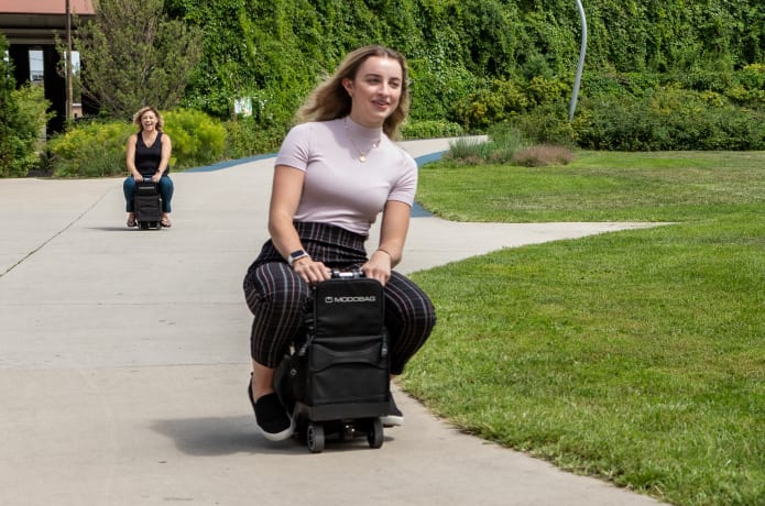 Modobag 2.0 The Carry On Luggage that Carries You Indiegogo