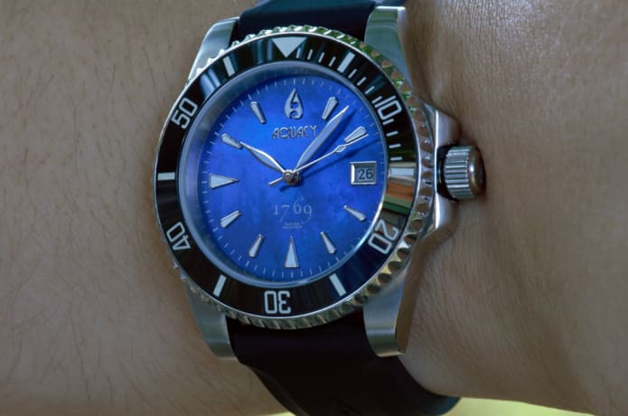 Aquacy 300M Limited Edition Dive Watch ETA 2824 Indiegogo