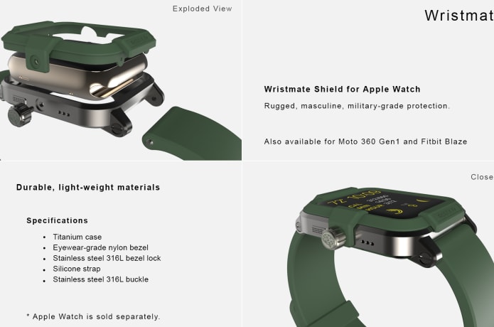Wristmate The first true mate for your smartwatch Indiegogo