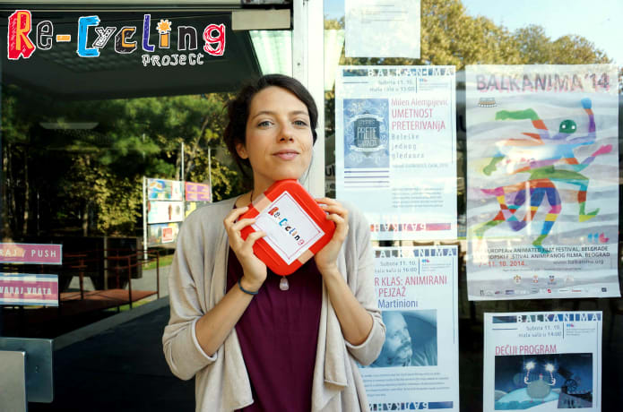 Petra Zlonoga at Balkanima Festival, Beograd