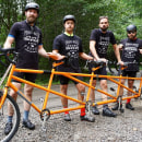 Quad tandem bike clearance