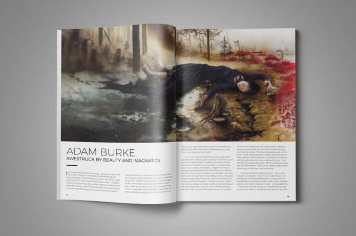 Heavy Music Artwork Magazine Music Art Print Indiegogo