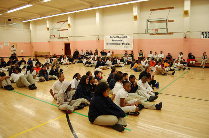 Gym Basketball Court
