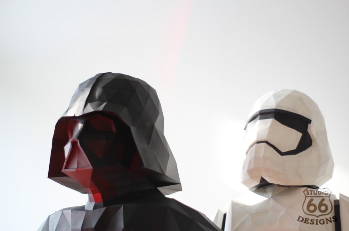 Star Wars Darth Vader And First Order Stormtrooper Indiegogo