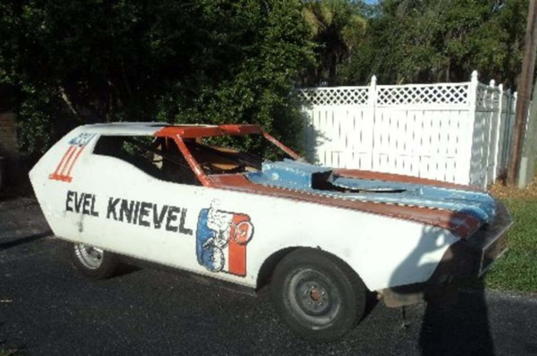 The Evel Knievel Stunt Crash Car Project Indiegogo
