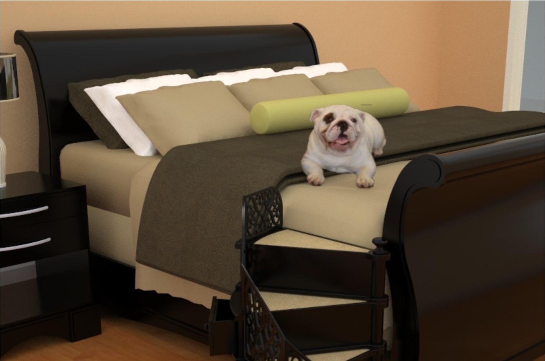 Spiral dog stairs new arrivals