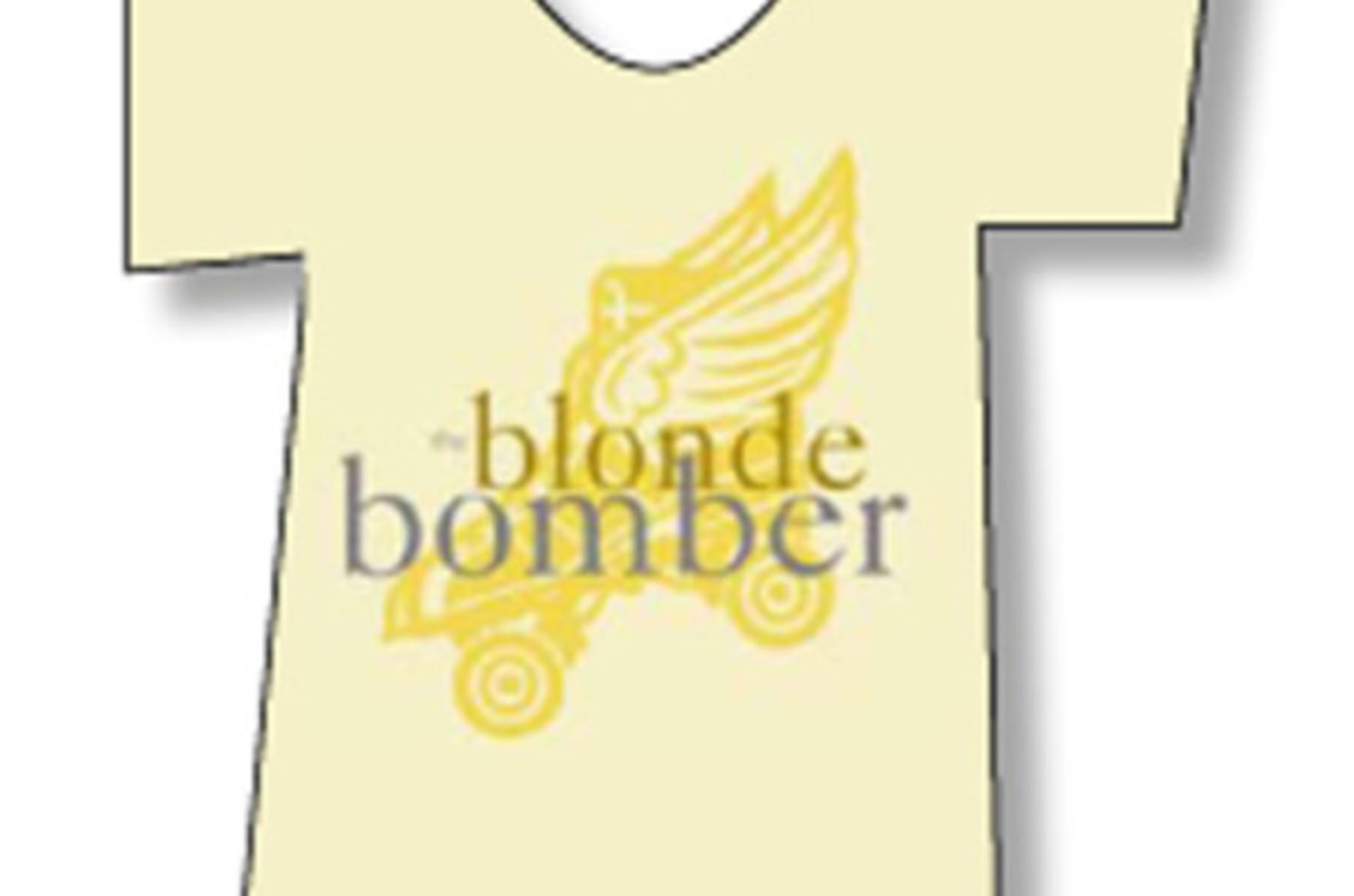 The blonde bomber