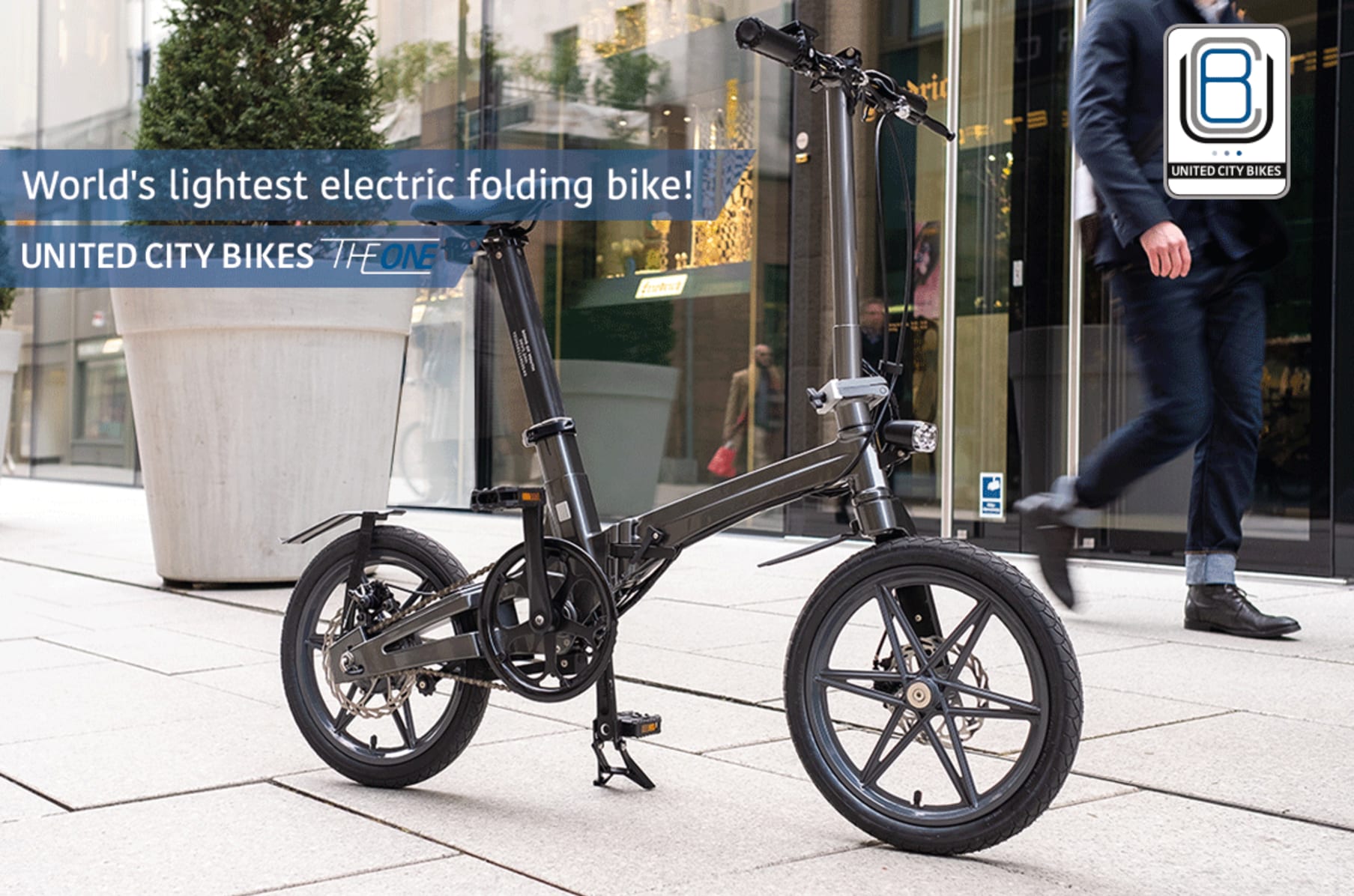 United folding electric bike clearance