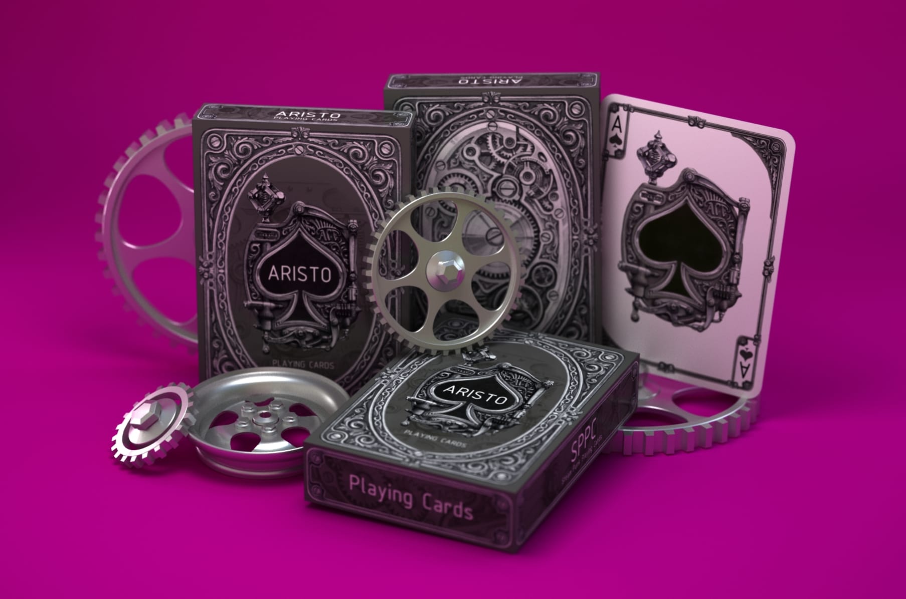 Aristo playing sale cards