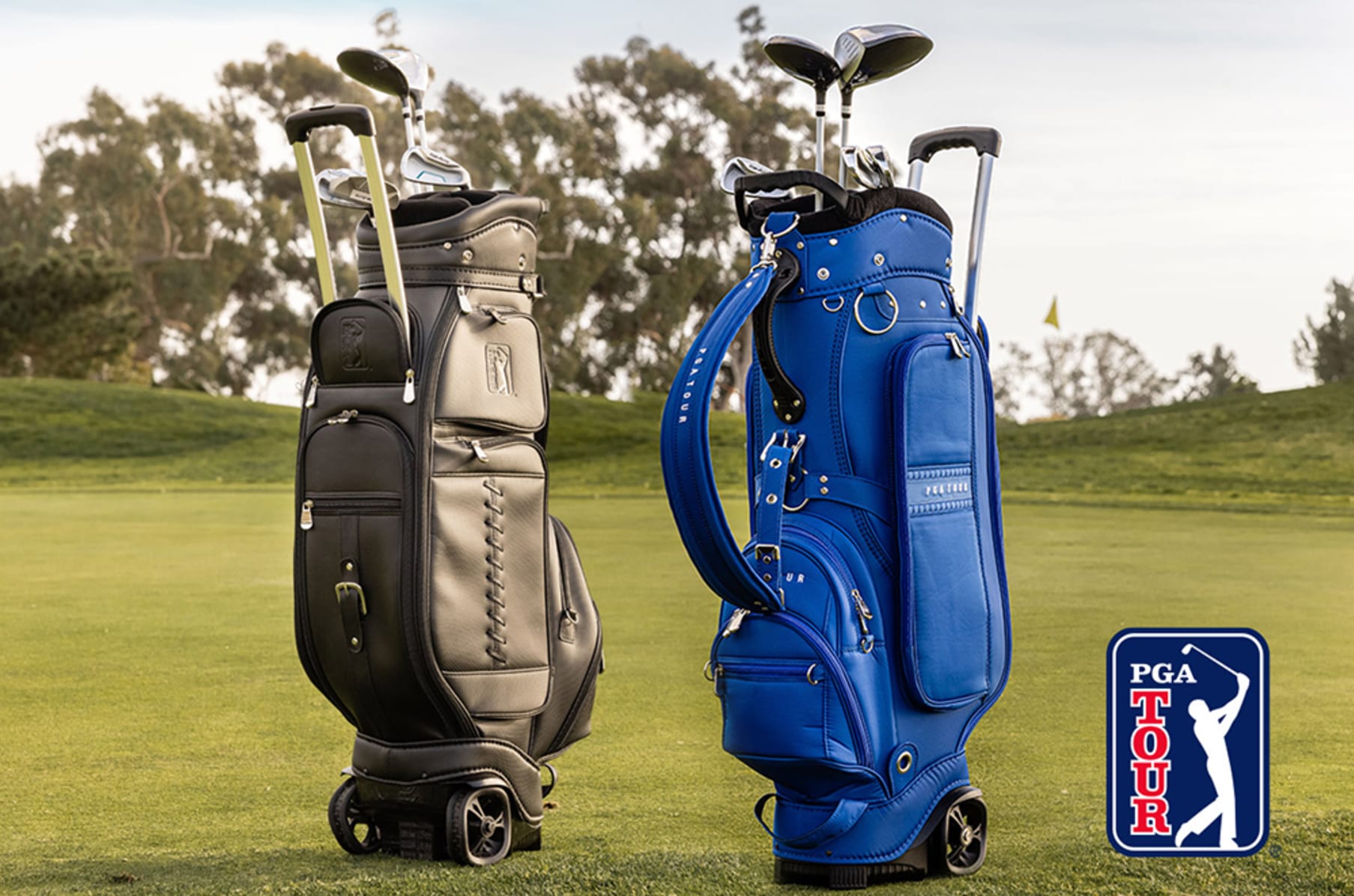 Golf bag caddy wheels clearance