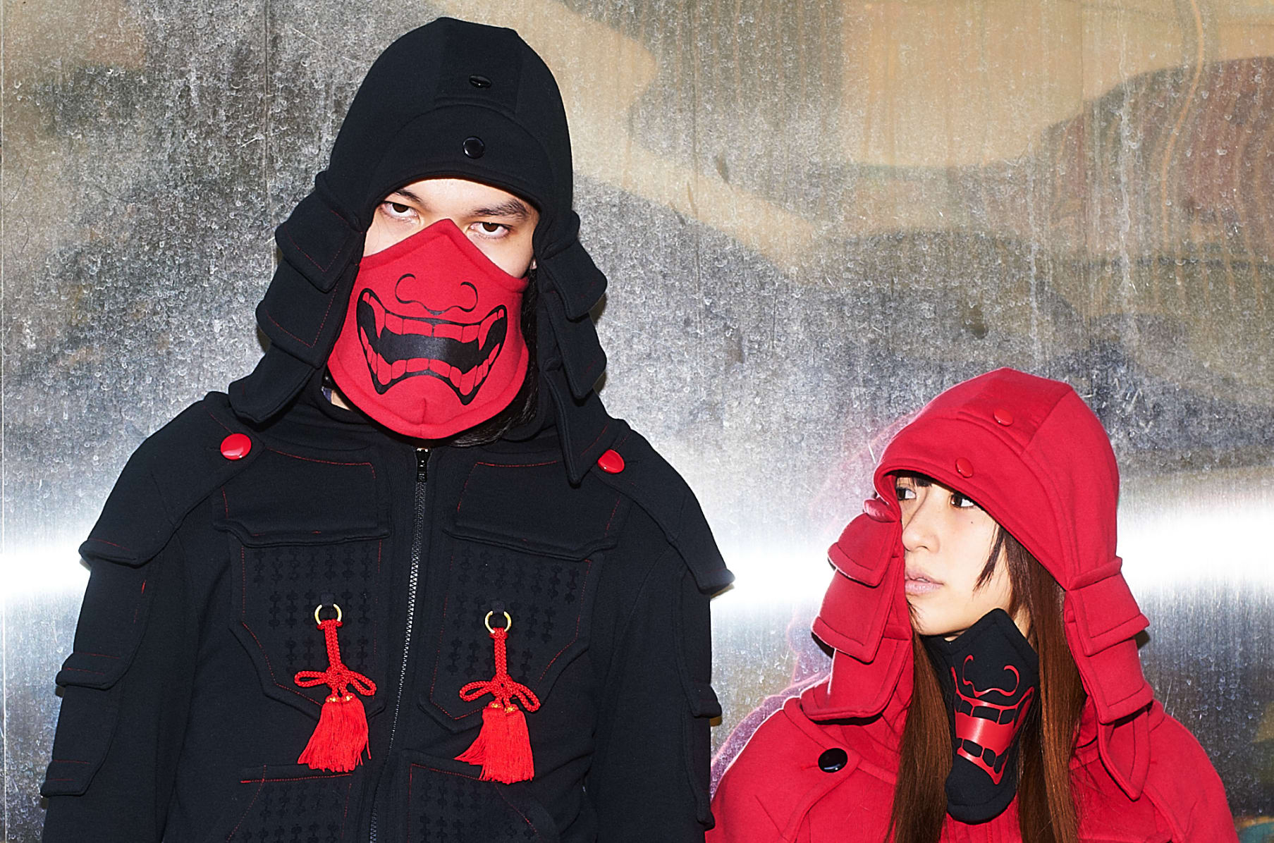 Hooded samurai clearance