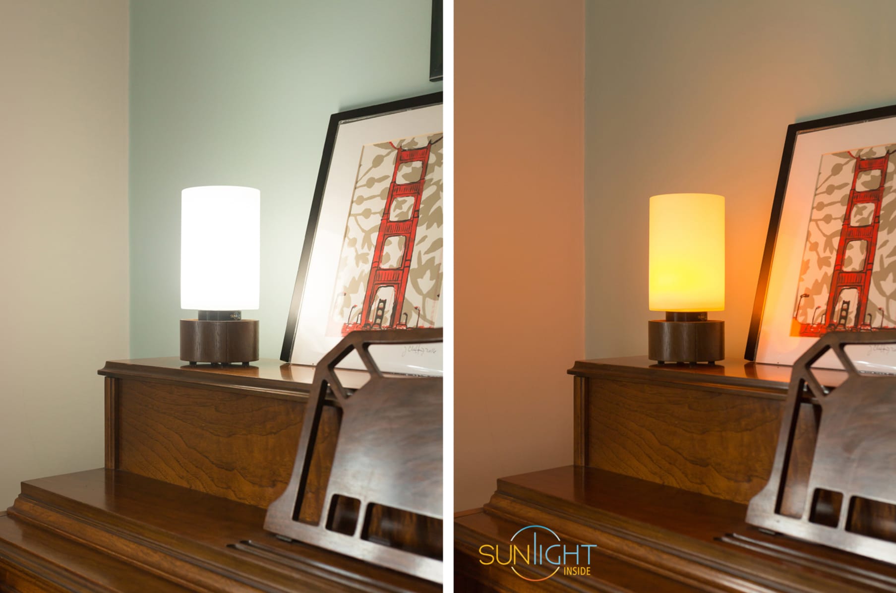 Sunlight cheap inside lamp