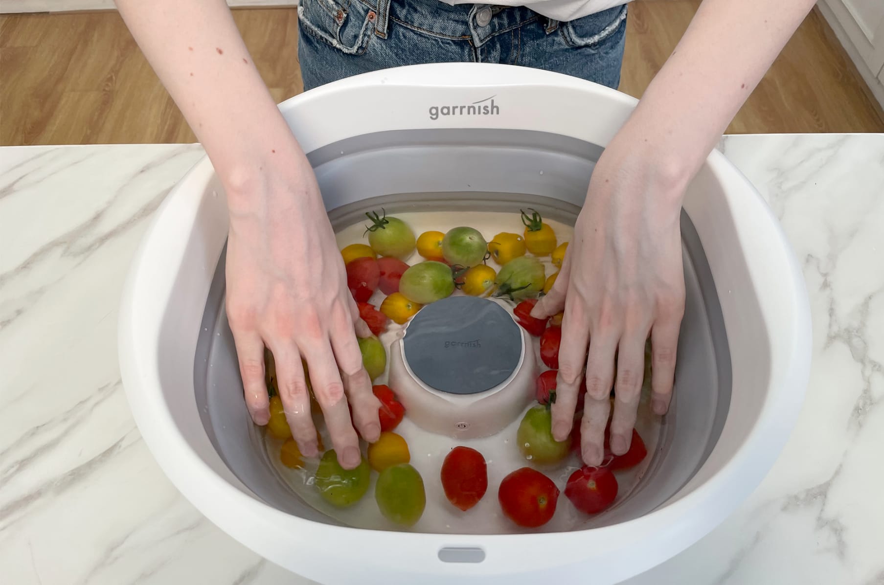 Garrnish Vegetable & Fruit Washer Removes 90% of Common Pesticides
