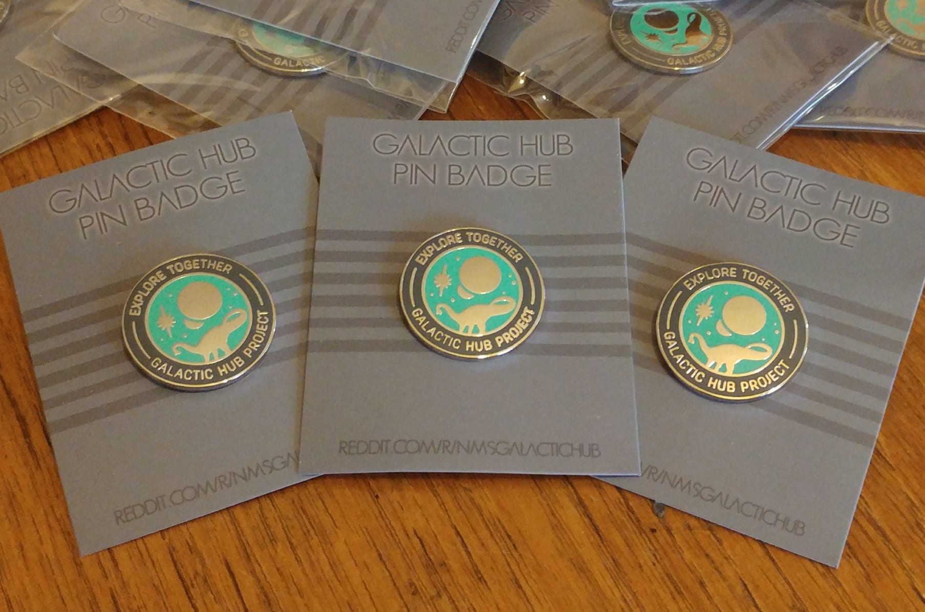 Galactic Hub Pin Badge Indiegogo
