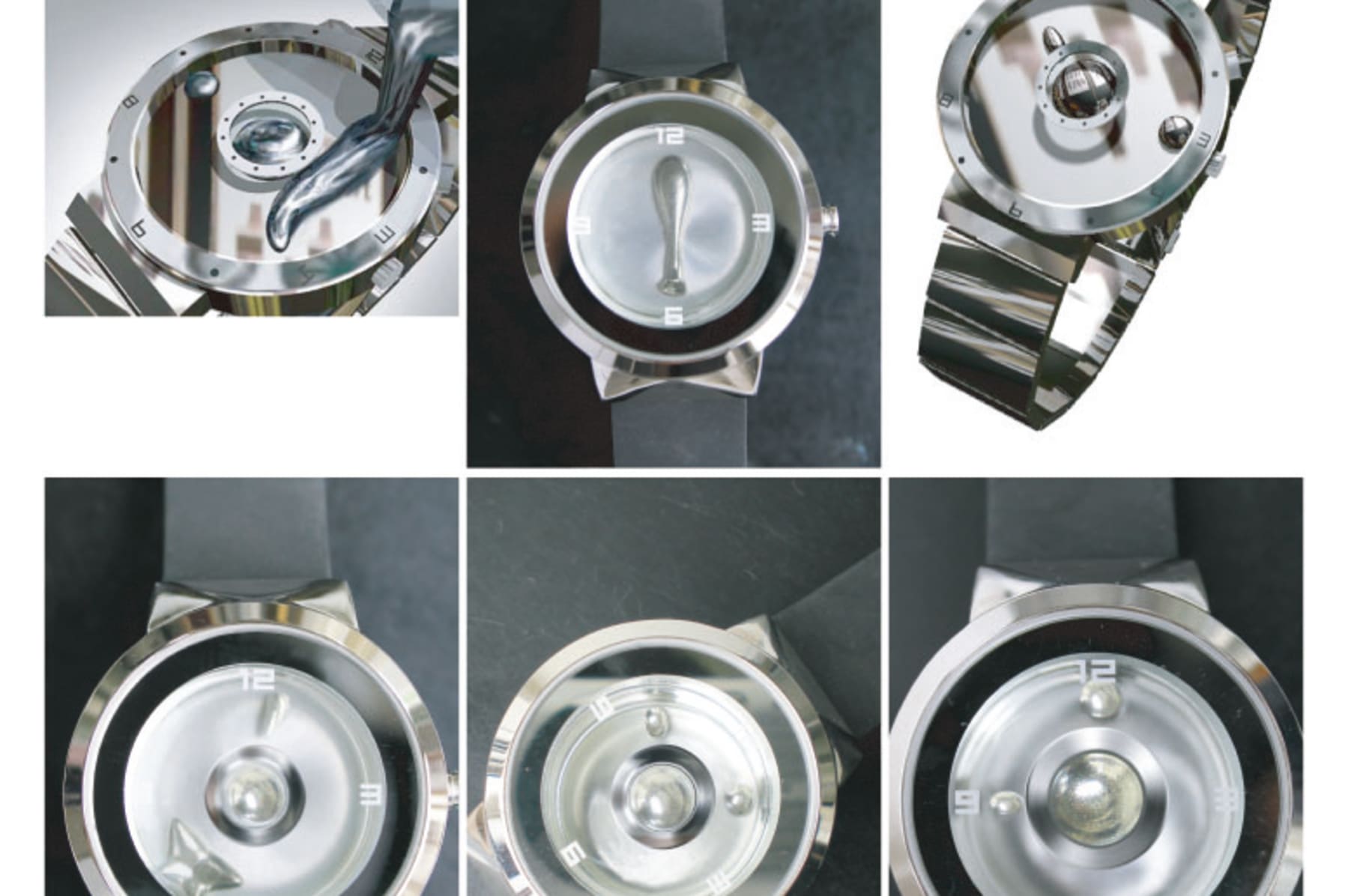 Tokyoflash liquid sale metal watch