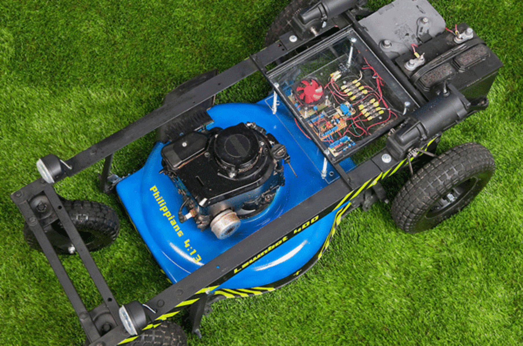 Best lawn hotsell mower for disabled