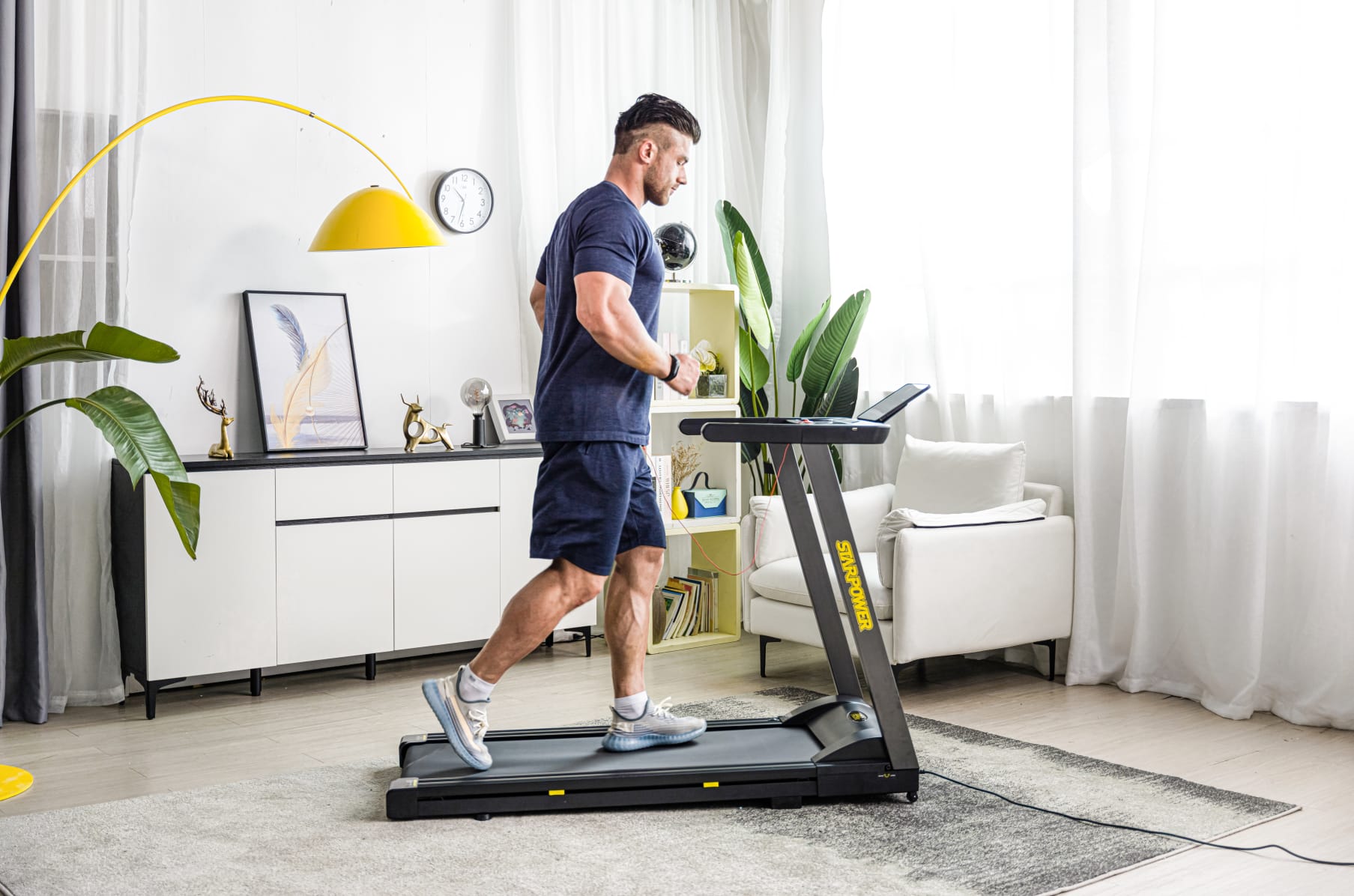 Power treadmill outlet