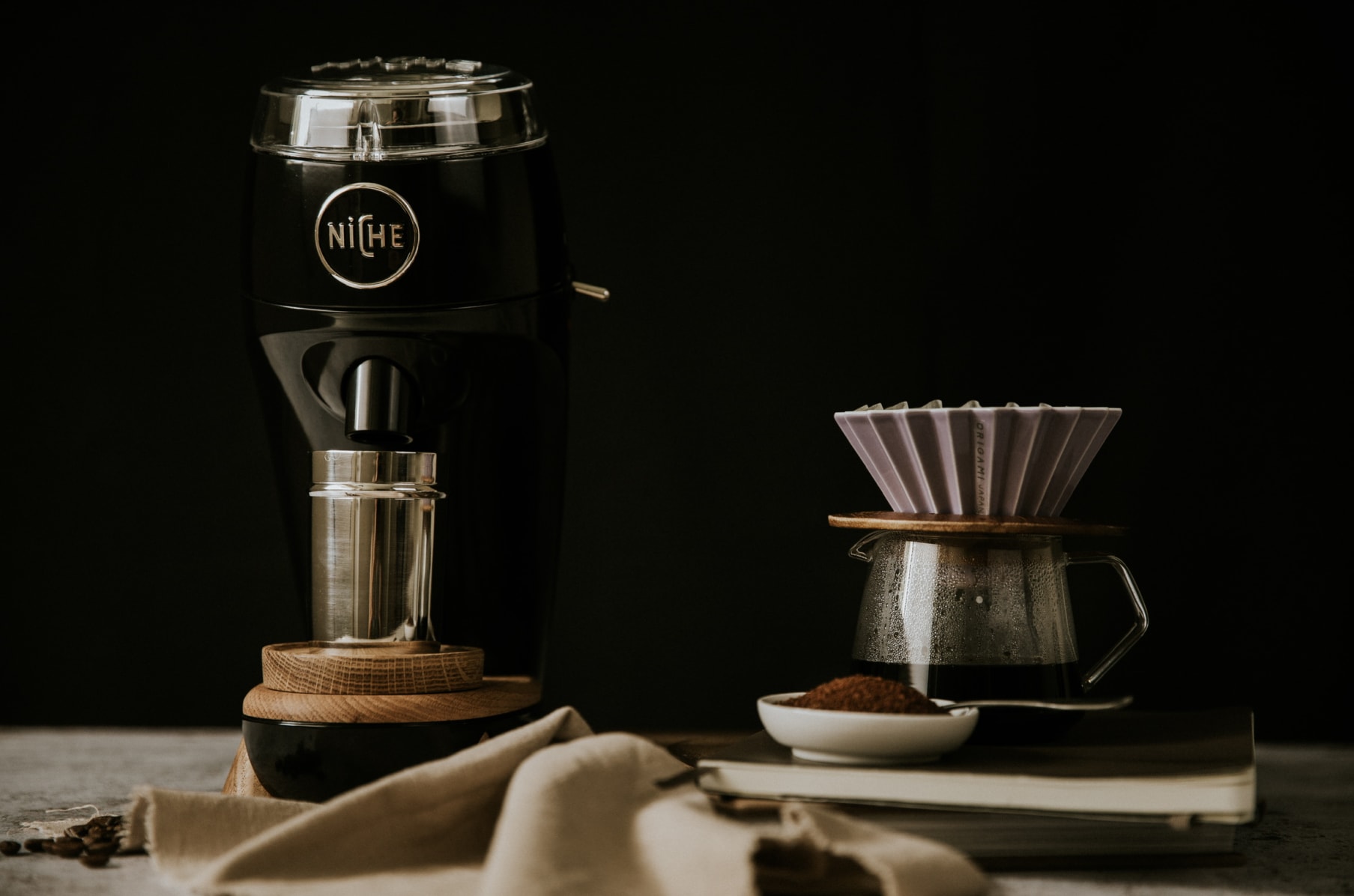 Niche Zero The Best Conical Burr Coffee Grinder Indiegogo