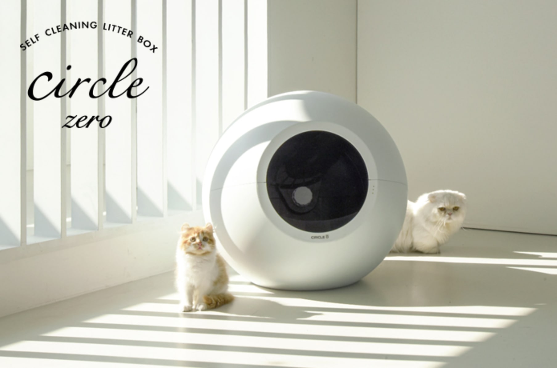 Circular top litter box