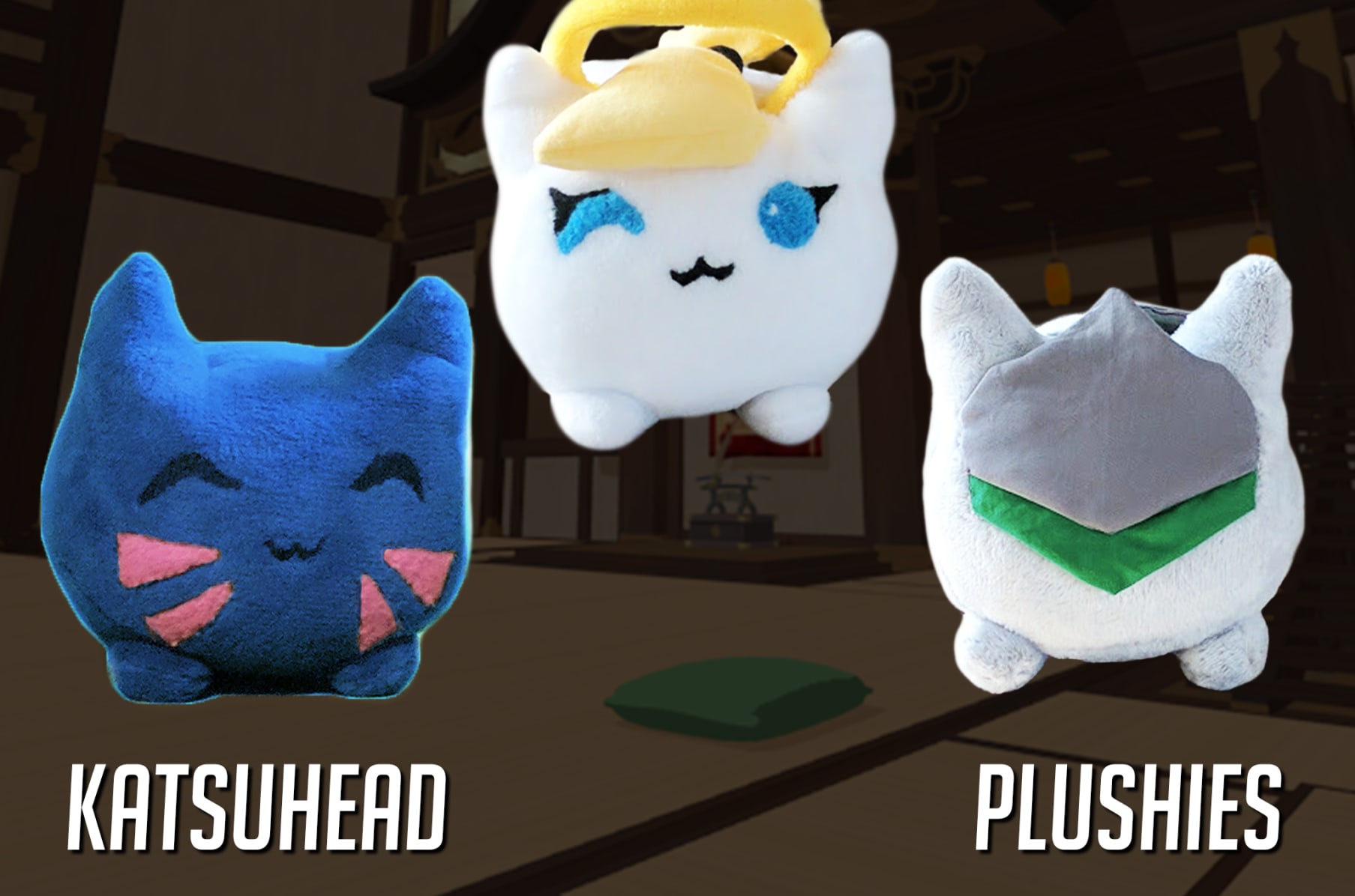 Overwatch shop cat plush