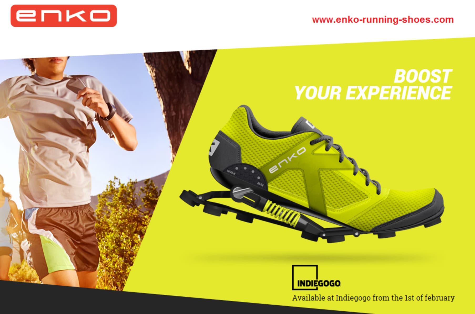 Enko running clearance shoes price