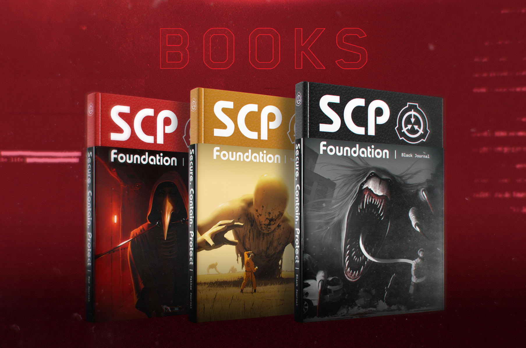 SCP Foundation Artbook: Red Journal by Para Books, Hardcover