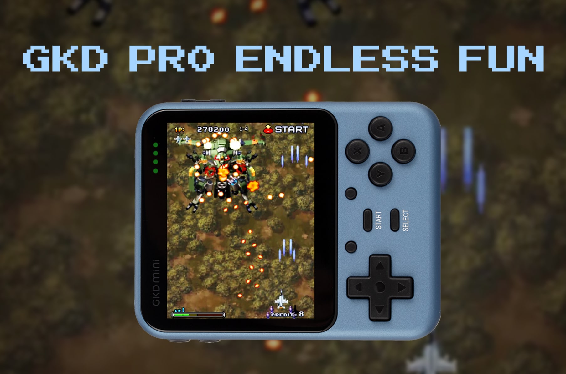 Gkd Pro Redesign Handheld Retro Game Console Indiegogo
