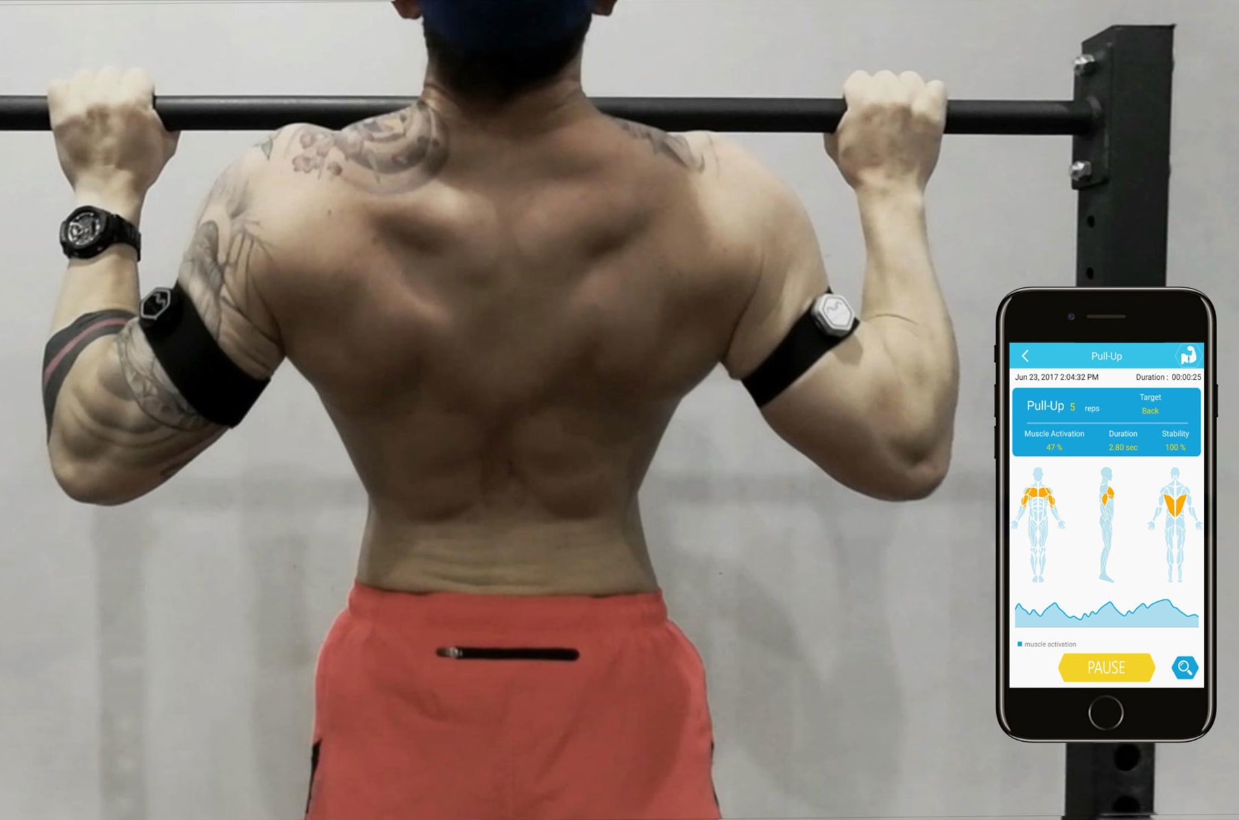 The Smartest Muscle Monitoring Fitness Tracker Indiegogo