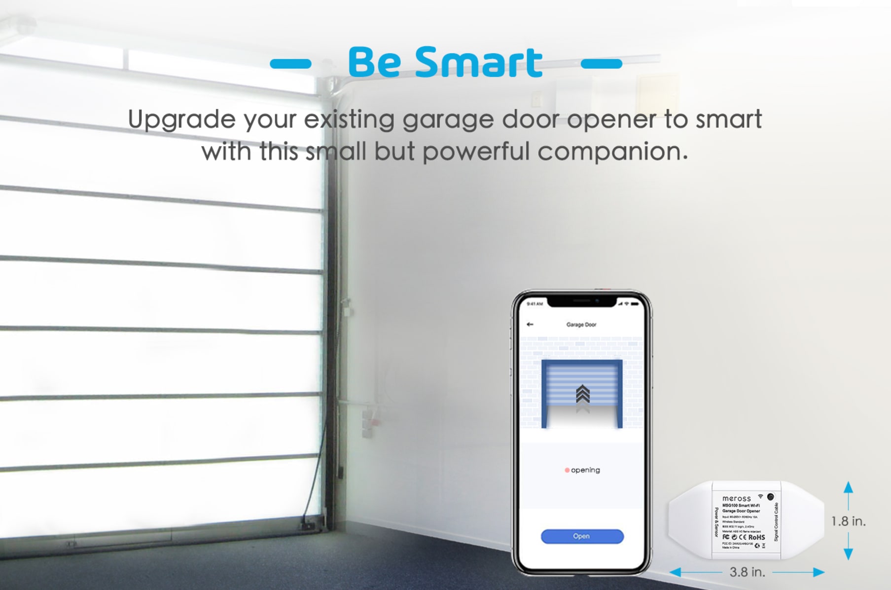 Meross Smart Garage Door Opener Upgraded Version Indiegogo