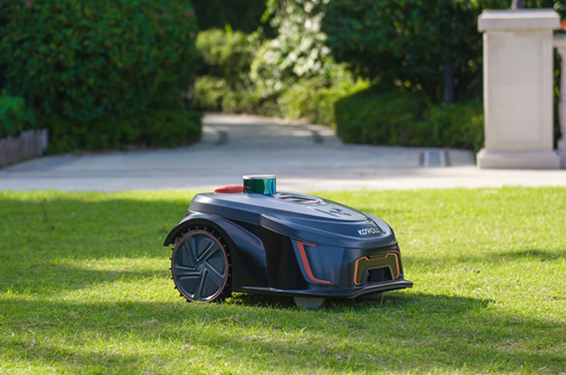 KOWOLL M28E: 3D LiDAR SLAM & RTK Robot Lawn Mower | Indiegogo