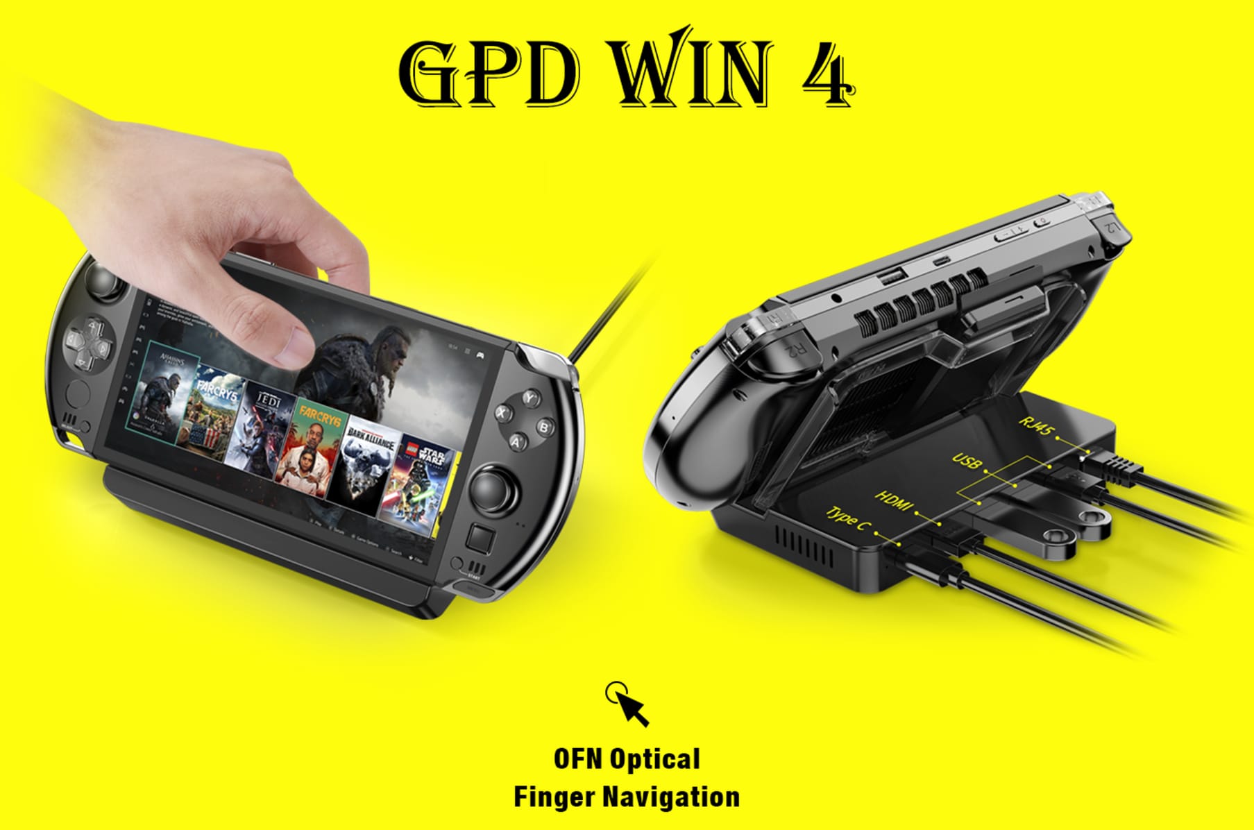 GPD WIN 4: Smallest AMD APU handheld Console | Indiegogo