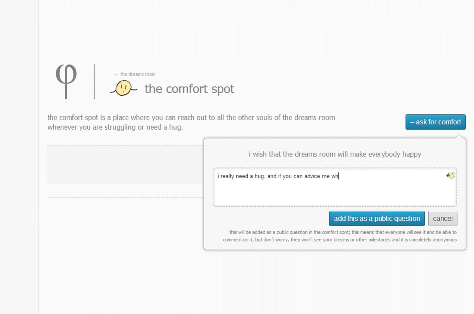 The Story Of The Quiet Place The Comfort Spot Project Indiegogo